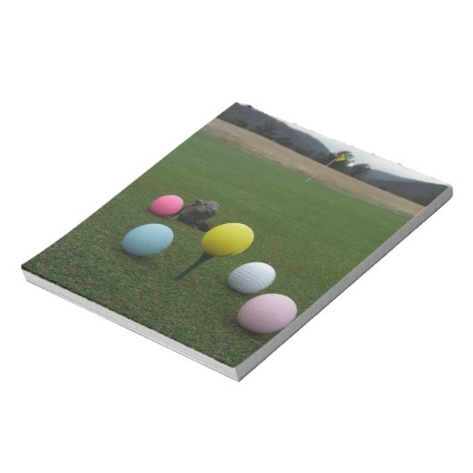 Paasgolf Notitieblok (Linkerzijde)