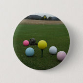 Paasgolf Ronde Button 5,7 Cm (Voorkant)