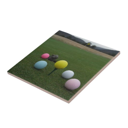 Paasgolf Tegeltje (Zijkant)