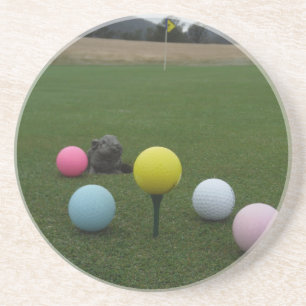 Paasgolf Zandsteen Onderzetter