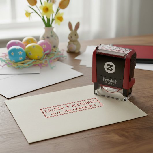 Paasgordijnen Heilige Kruis Zelfinktende Stempel