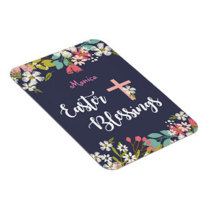 Paasgordijnen van Risen Christus Flowers Magneet