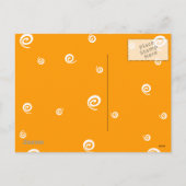 Paasgrappige meid, briefkaart (Achterkant)