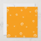 Paasgrappige meid, uitnodiging (Achterkant)