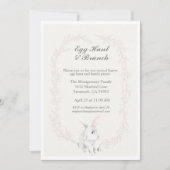 Paasgrens voor bundelroze Waterverf Kaart (Voorkant)