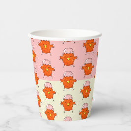 Paasgriep bevestigen met Eggshell Pattern Party Papieren Bekers