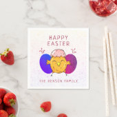 Paasgriep en paasfeest servet (Insitu)