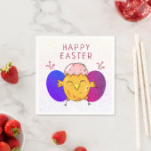 Paasgriep en paasfeest servet (Insitu)