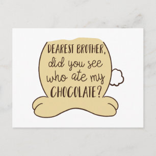 Paasgriep Funny Bunny Quote Typografie Briefkaart