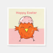 Paasgriep met eierwasser servet (Voorkant)