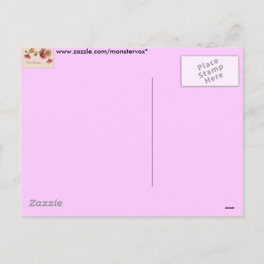 Paasgriet Briefkaart (Achterkant)