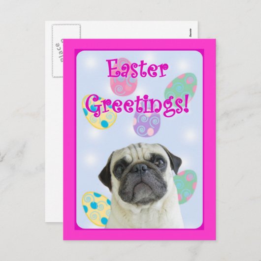 Paasgriet Feestdagenkaart (Voorkant / Achterkant)