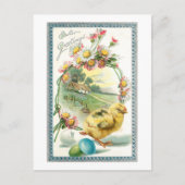  paasgriet, groet en zeedagen briefkaart (Voorkant)