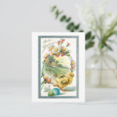 paasgriet, groet en zeedagen briefkaart (Staand voorkant)