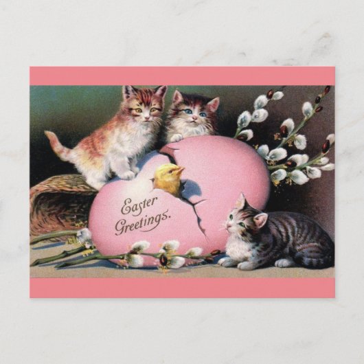 Paasgriet kunst briefkaart (Voorkant)