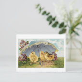 Paasgriet  kunst briefkaart (Staand voorkant)