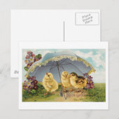 Paasgriet  kunst briefkaart (Voorkant / Achterkant)