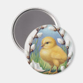 Paasgriet Yellow Chick Magneet (Voorkant / Achterkant)