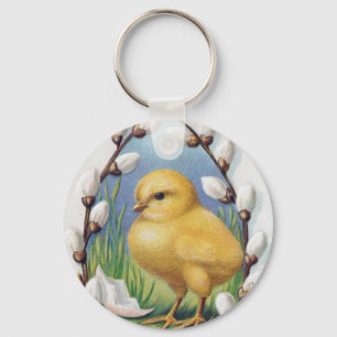 Paasgriet Yellow Chick Sleutelhanger