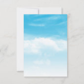 Paasgroene Kaart voor snelle maaltijden (Achterkant)