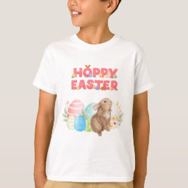 Paasgroep Eieren Hoppy Paasdag T-shirt