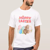 Paasgroep Eieren Hoppy Paasdag T-shirt (Voorkant)