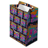 Paasgroet van de konijnen medium cadeauzakje (Voorkant Gekanteld)