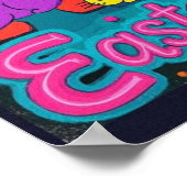 Paasgroet van de konijnen poster (Hoek)