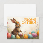 Paasgroet van de paashaas (Voorkant / Achterkant)