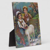 Paasgroeten 1908 fotoplaat (Zijkant)