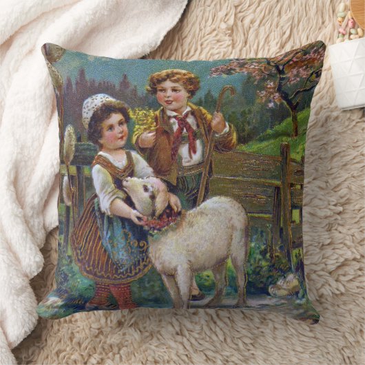 Paasgroeten 1908 kussen (Deken)