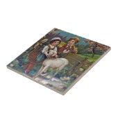 Paasgroeten 1908 tegeltje (Zijkant)