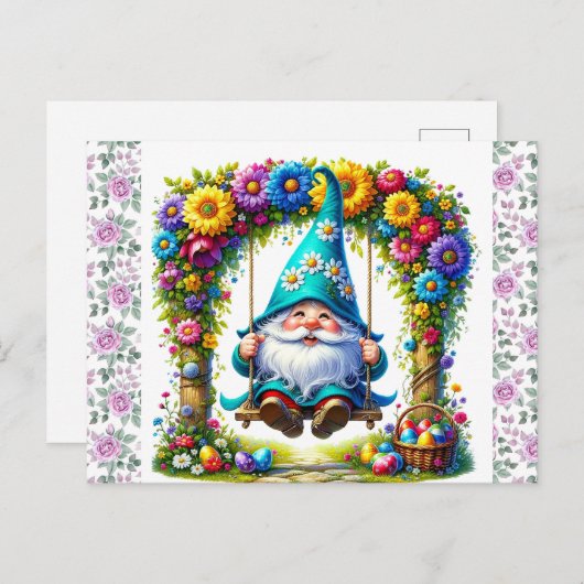 Paasgroeten Briefkaart (Voorkant / Achterkant)