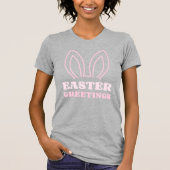 Paasgroeten Bunny Ears Shirt (Voorkant)