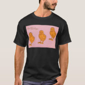 Paasgroeten Chicken Pink T-shirt (Voorkant)