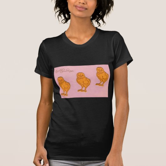 Paasgroeten Chicken Pink T-shirt (Voorkant)