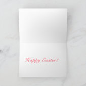 Paasgroeten Chicks Beige Feestdagen Kaart (Binnen)