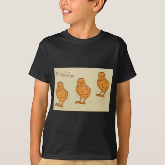 Paasgroeten Chicks Beige T-shirt (Voorkant)