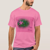 Paasgroeten Deptford Roze Wildbloem T-shirt (Voorkant)