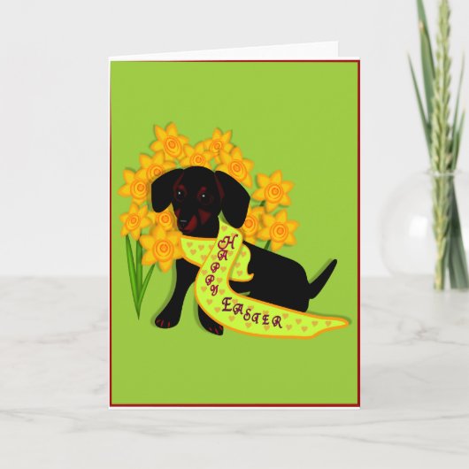 Paasgroeten Feestdagen Kaart (Voorkant)