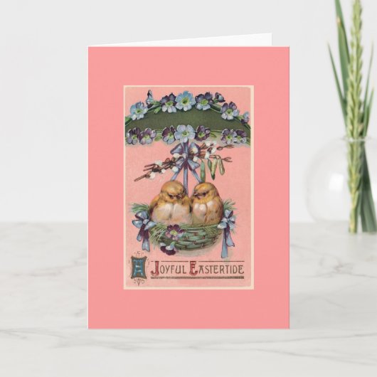  paasgroeten feestdagen kaart (Voorkant)
