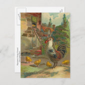  paasgroeten feestdagenkaart (Voorkant / Achterkant)