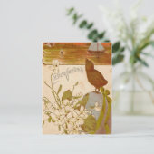 Paasgroeten Feestdagenkaart (Staand voorkant)