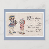 Paasgroeten Feestdagenkaart (Voorkant)