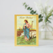  paasgroeten Herder Schapenlam Jezus Briefkaart (Staand voorkant)