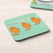 Paasgroeten Kip Groen Bier Onderzetter (Linkerzijde)