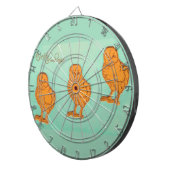 Paasgroeten Kip Groen Dartbord (Voorkant Rechts)