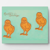 Paasgroeten Kip Groen Fotoplaat (Voorkant)