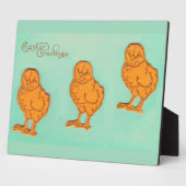 Paasgroeten Kip Groen Fotoplaat (Zijkant)