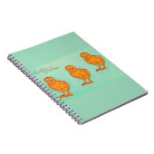 Paasgroeten Kip Groen Notitieboek (Rechterzijde)